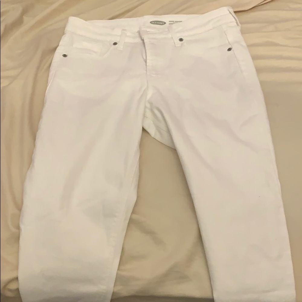 Old Navy White Jeans